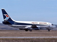 Pacific West Boeing 737